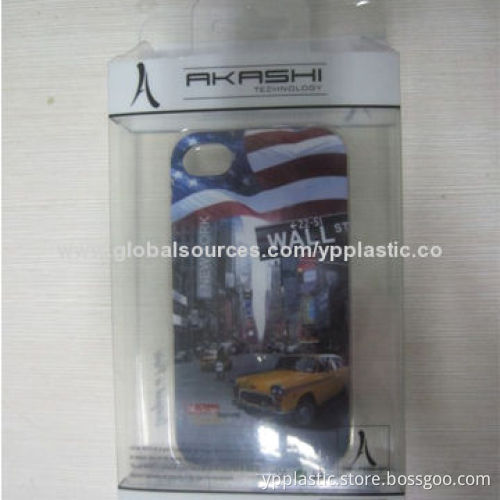 PET Box with Inner Tray for Phone Cases, Fashionable Appearance and Unique Style